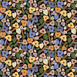 Summer Bramble Black Multi 229091 | Firefly Moon by Leah Duncan