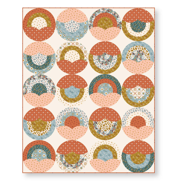 Fallen Leaves Blue 228882 | Folky Forest by Soph Rowe