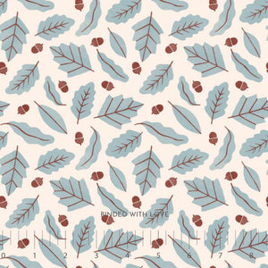 Fallen Leaves Blue 228882 | Folky Forest by Soph Rowe