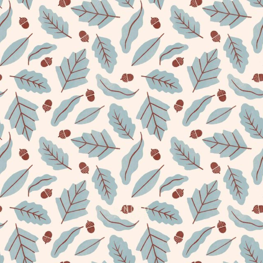 Fallen Leaves Blue 228882 | Folky Forest by Soph Rowe