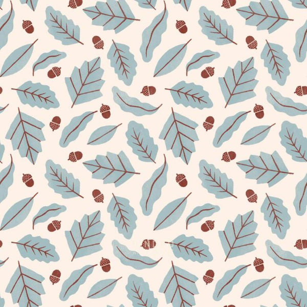 Fallen Leaves Blue 228882 | Folky Forest by Soph Rowe