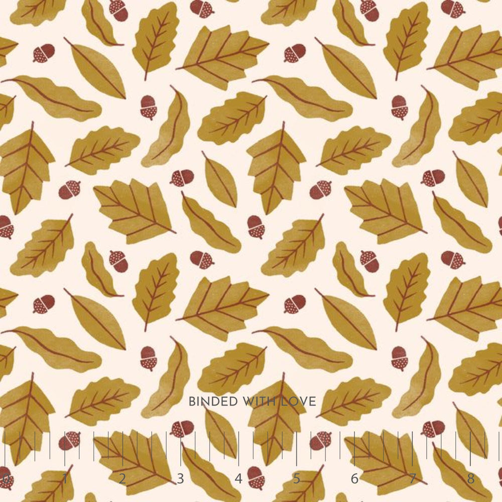 Fallen Leaves Gold 228883 | Folky Forest by Soph Rowe