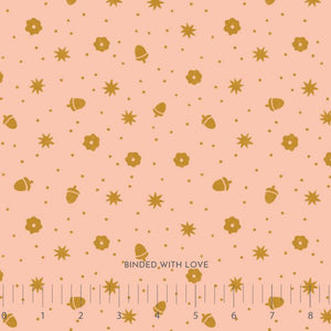 Foraging Peach 228891 | Folky Forest by Soph Rowe