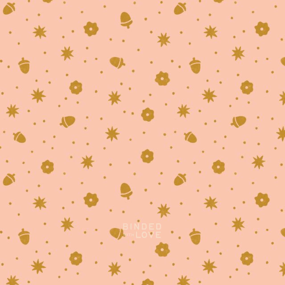 Foraging Peach 228891 | Folky Forest by Soph Rowe