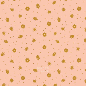 Foraging Peach 228891 | Folky Forest by Soph Rowe