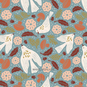 Birds Blue 228893 | Folky Forest by Soph Rowe