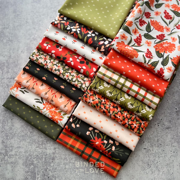 Wavy Fun Checks Red 229027 | Crimson and Evergreen by Kay’s Illustrations