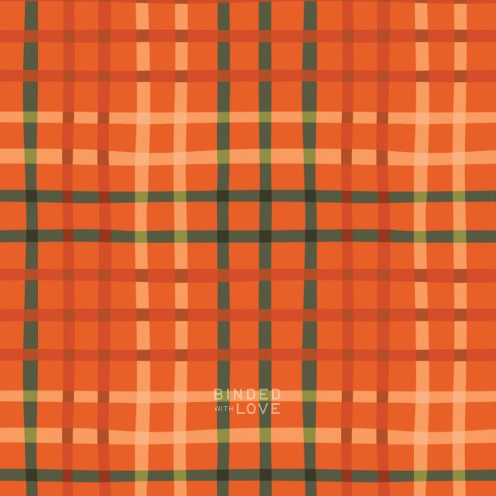 Wavy Fun Checks Red 229027 | Crimson and Evergreen by Kay’s Illustrations