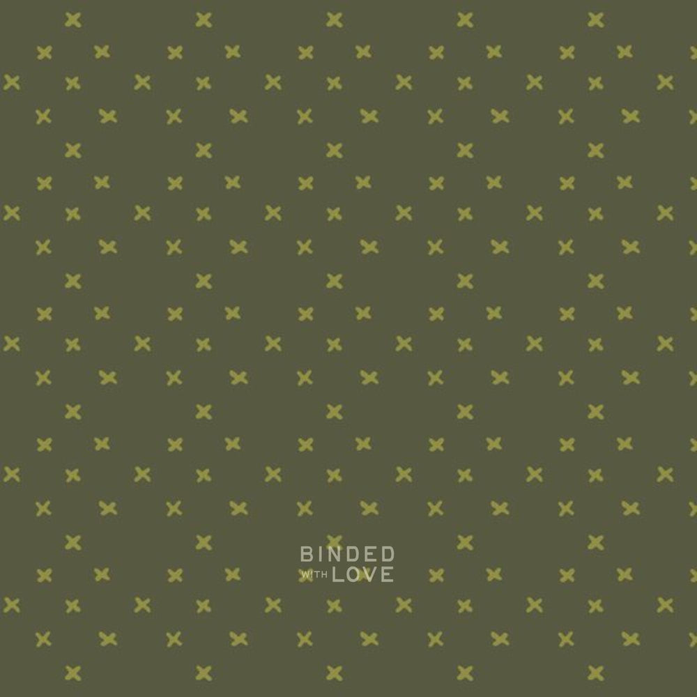 Criss-Cross Diamonds Dark Green 229031 | Crimson and Evergreen by Kay’s Illustrations