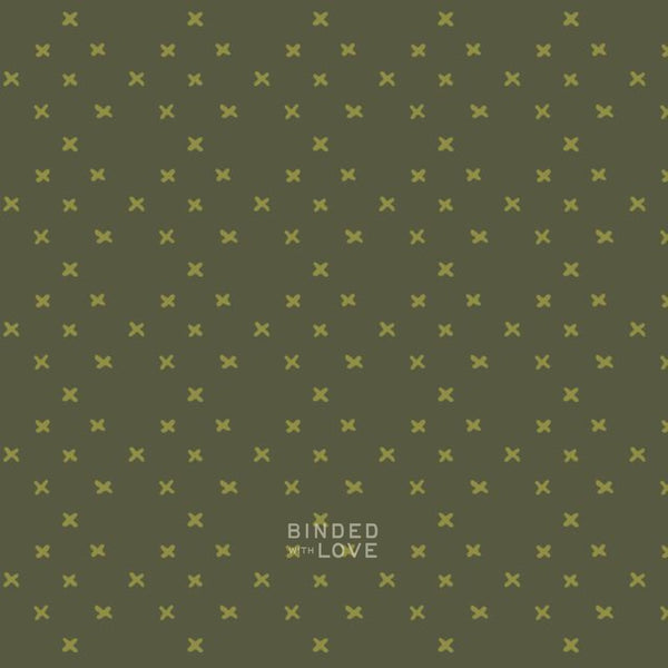 Criss-Cross Diamonds Dark Green 229031 | Crimson and Evergreen by Kay’s Illustrations