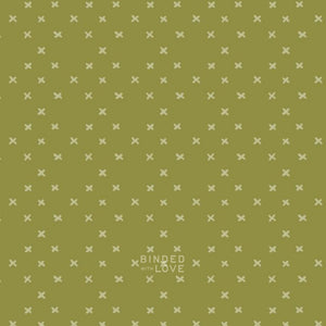 Criss-Cross Diamonds Green 229032 | Crimson and Evergreen by Kay’s Illustrations