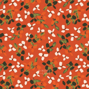 Fresh Cut Flowers Red 229033 | Crimson and Evergreen by Kay’s Illustrations
