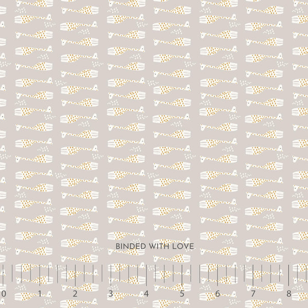 Giraffe Parade Gray Mist SS101-GM3 | Wonderful World by Seiko Sisco