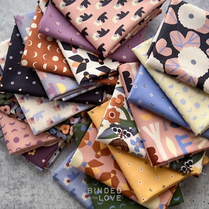 Firefly Moon by Leah Duncan for Cloud9 Fabrics | Complete Collection Bundle | Organic Quilting Cotton | Fat Quarter or Half Yard Bundle