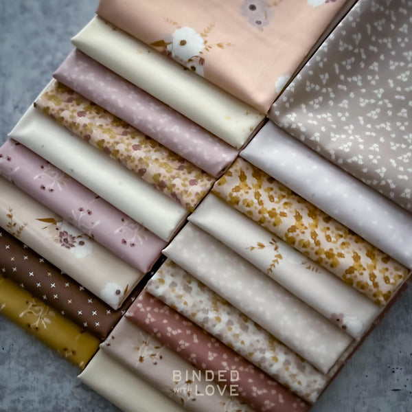 Enchanted Blooms by Jenny Brooks for Cotton + Steel | Complete Collection Bundle | 17 Prints | Fat Quarter or Half Yard Bundle