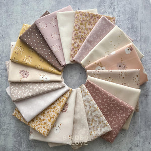 Enchanted Blooms by Jenny Brooks for Cotton + Steel | Complete Collection Bundle | 17 Prints | Fat Quarter or Half Yard Bundle