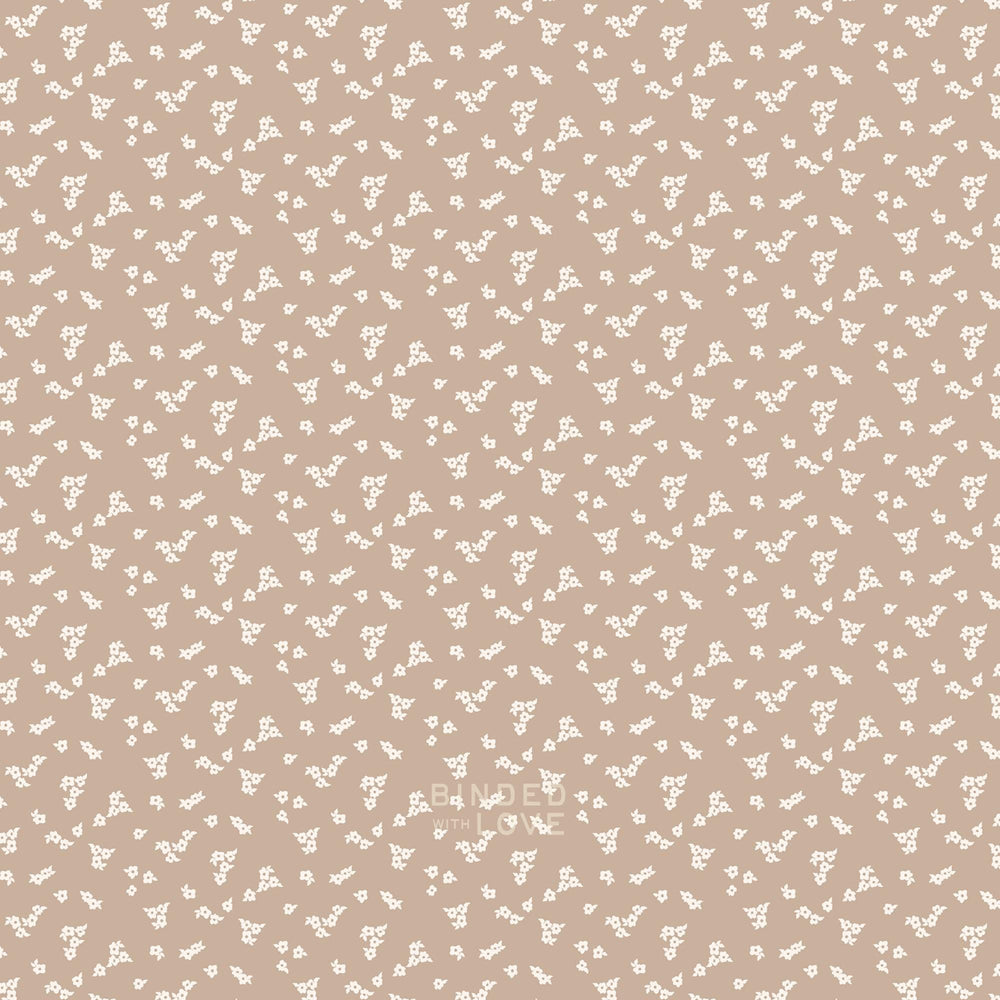 Petite Floral Warm Taupe JN103-WT3 | Enchanted Blossoms by Jenny Brooks