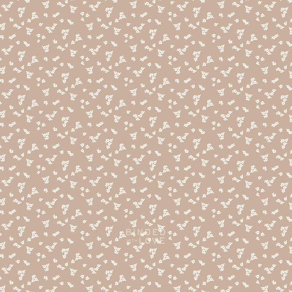 Petite Floral Warm Taupe JN103-WT3 | Enchanted Blossoms by Jenny Brooks
