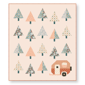 Plaid Blue 228884 | Folky Forest by Soph Rowe