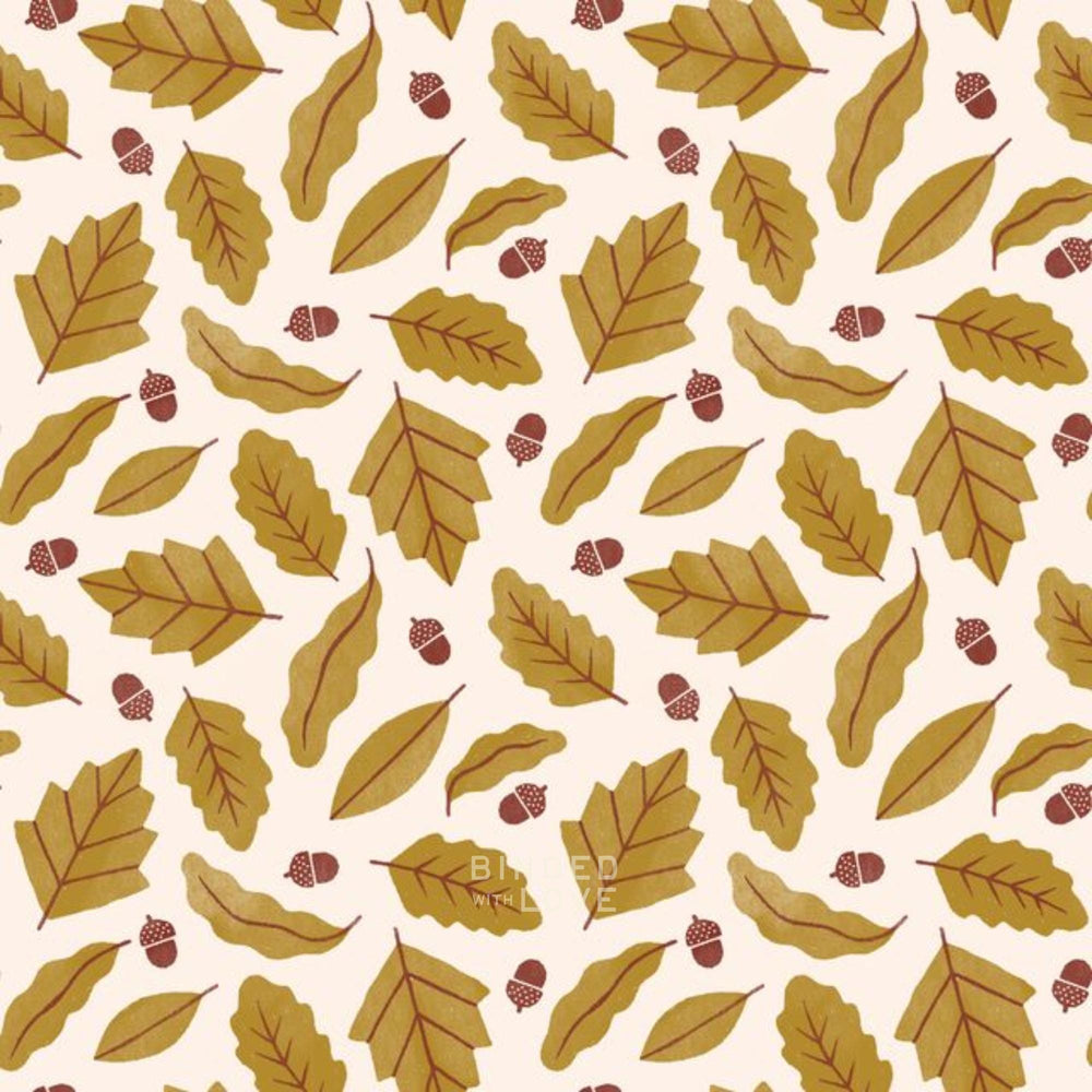 Fallen Leaves Gold 228883 | Folky Forest by Soph Rowe