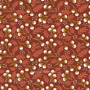 Berries Dark Red 228888 | Folky Forest by Soph Rowe