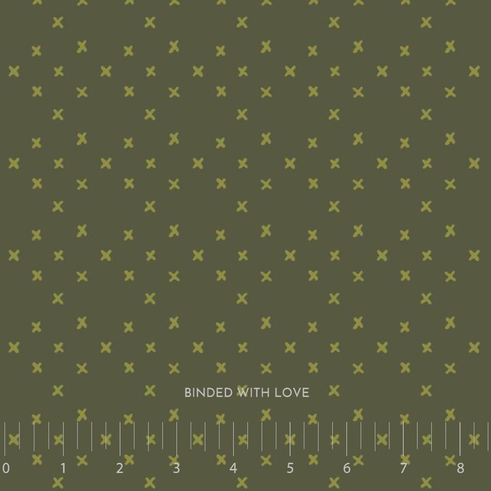 Criss-Cross Diamonds Dark Green 229031 | Crimson and Evergreen by Kay’s Illustrations