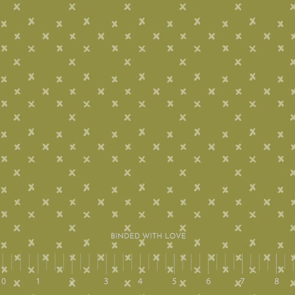 Criss-Cross Diamonds Green 229032 | Crimson and Evergreen by Kay’s Illustrations