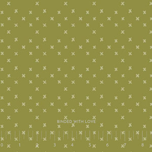 Criss-Cross Diamonds Green 229032 | Crimson and Evergreen by Kay’s Illustrations