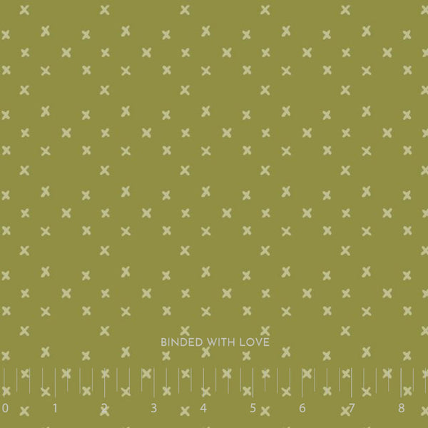 Criss-Cross Diamonds Green 229032 | Crimson and Evergreen by Kay’s Illustrations
