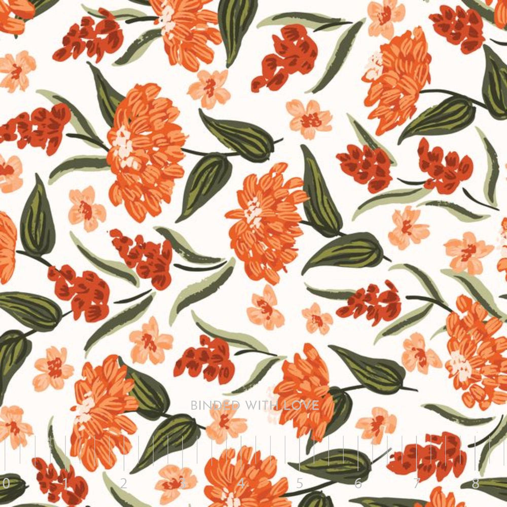 Into the Meadow White 229034 | Crimson and Evergreen by Kay’s Illustrations