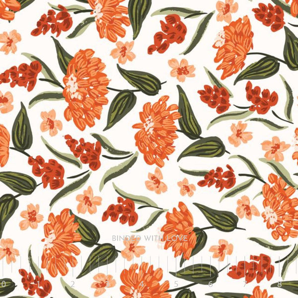 Into the Meadow White 229034 | Crimson and Evergreen by Kay’s Illustrations