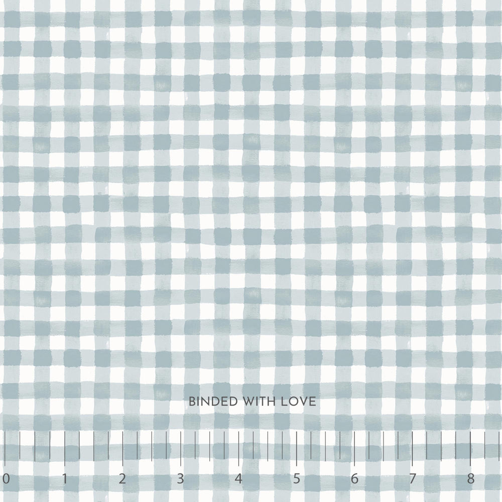 Painted Gingham Slate RP208-SL1 | Meadow by Rifle Paper Co | Cotton + Steel
