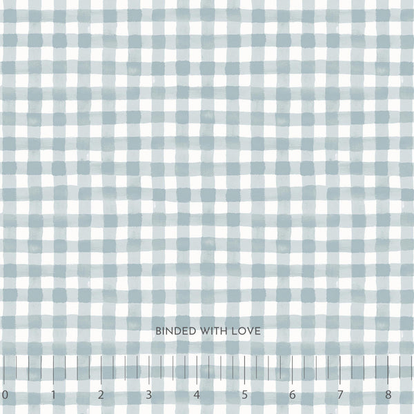 Painted Gingham Slate RP208-SL1 | Meadow by Rifle Paper Co | Cotton + Steel