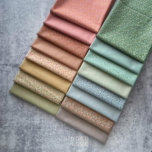 Morning Meadow | Curated Fat Quarter Bundle | 16 Fat Quarters | Modern Quilt Fabric Bundle