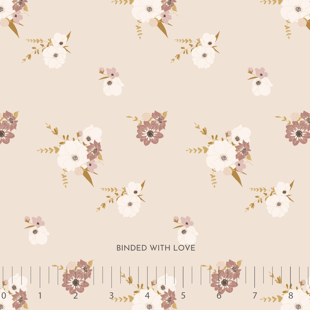 In Full Bloom Pink Damask JN100-PD1 | Enchanted Blossoms by Jenny Brooks