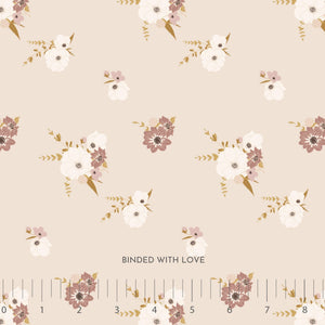 In Full Bloom Pink Damask JN100-PD1 | Enchanted Blossoms by Jenny Brooks