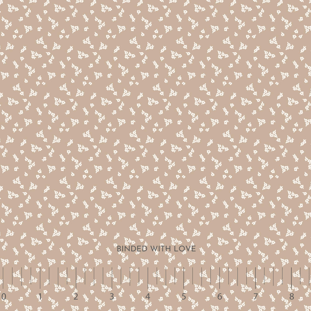 Petite Floral Warm Taupe JN103-WT3 | Enchanted Blossoms by Jenny Brooks