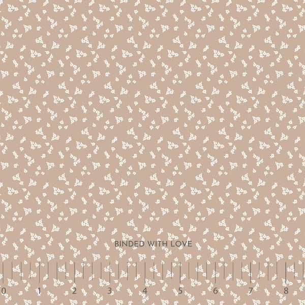 Petite Floral Warm Taupe JN103-WT3 | Enchanted Blossoms by Jenny Brooks