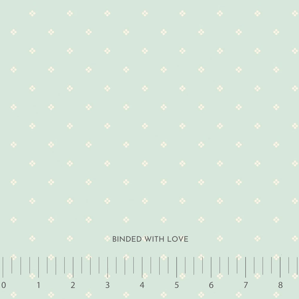 Bouquet des Fleurs Dots Mint C17294R-MINT | Rose & Violet's Bouquet by Miss Rose Sister Violet Collection