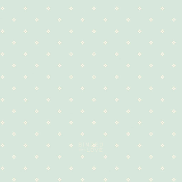 Bouquet des Fleurs Dots Mint C17294R-MINT | Rose & Violet's Bouquet by Miss Rose Sister Violet Collection