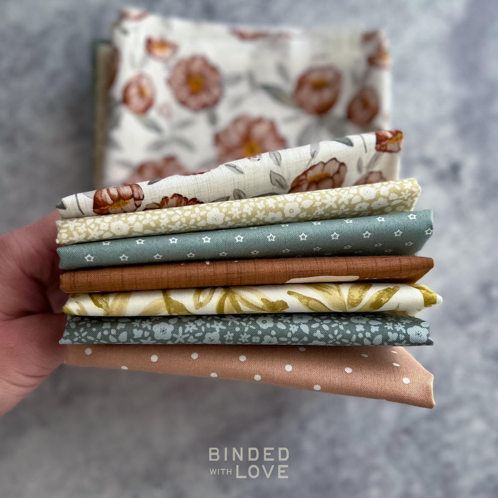 Wild at Heart by Bernadett Urbanovics for FIGO Fabrics | 7 Prints | Precut Fat quarter or Half Yard Bundle
