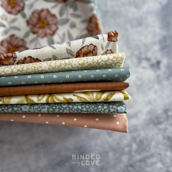 Wild at Heart by Bernadett Urbanovics for FIGO Fabrics | 7 Prints | Precut Fat quarter or Half Yard Bundle