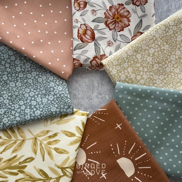 Wild at Heart by Bernadett Urbanovics for FIGO Fabrics | 7 Prints | Precut Fat quarter or Half Yard Bundle