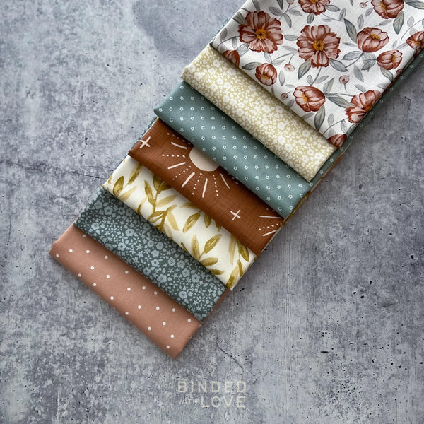 Wild at Heart by Bernadett Urbanovics for FIGO Fabrics | 7 Prints | Precut Fat quarter or Half Yard Bundle