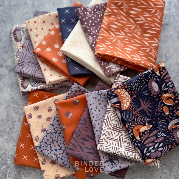 Whimsical Forest Floor by by Mel Armstrong | Full Collection 16 Prints | Precut Bundles