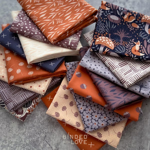 Basket Stitch Lavender Gray 229526 | Whimsical Forest Floor by Mel Armstrong