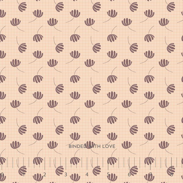 Floating Flora Peach 229529 | Whimsical Forest Floor by Mel Armstrong