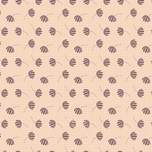Floating Flora Peach 229529 | Whimsical Forest Floor by Mel Armstrong