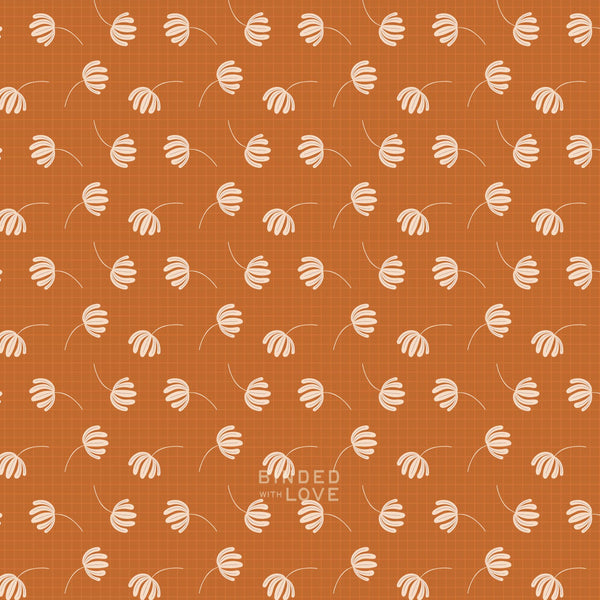 Floating Flora Pumpkin 229530 | Whimsical Forest Floor by Mel Armstrong