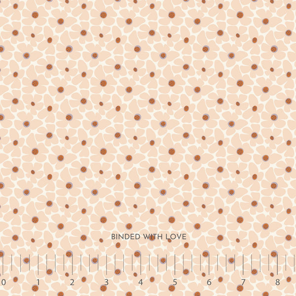 Clover Meadow Peach 229531 | Whimsical Forest Floor by Mel Armstrong